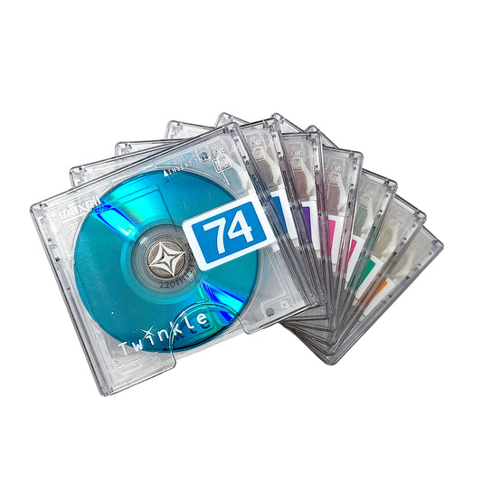 Maxell Twinkle 74 Minute MiniDisc 7 Pack