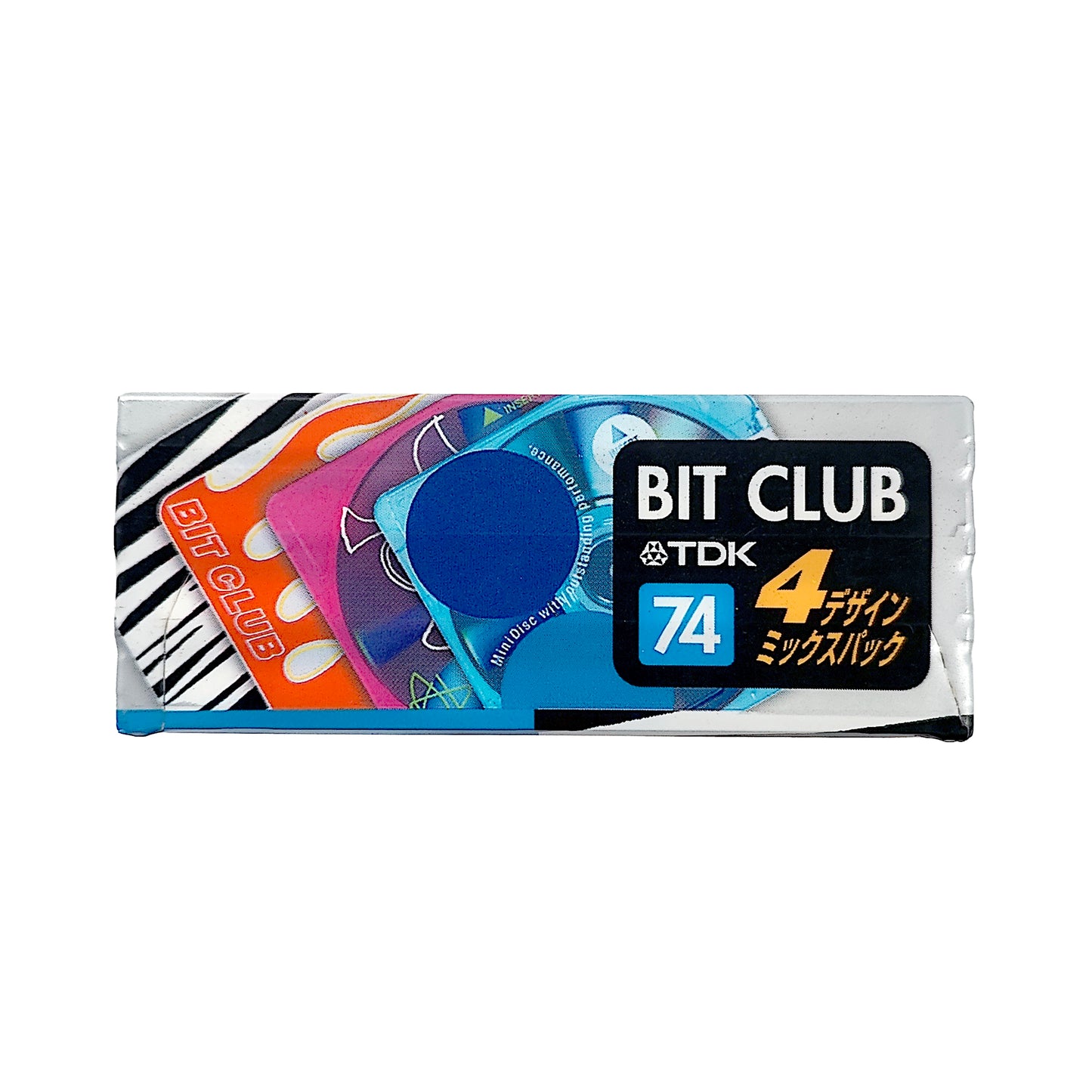 TDK Bit Club 74 Minute MiniDisc 4 Pack