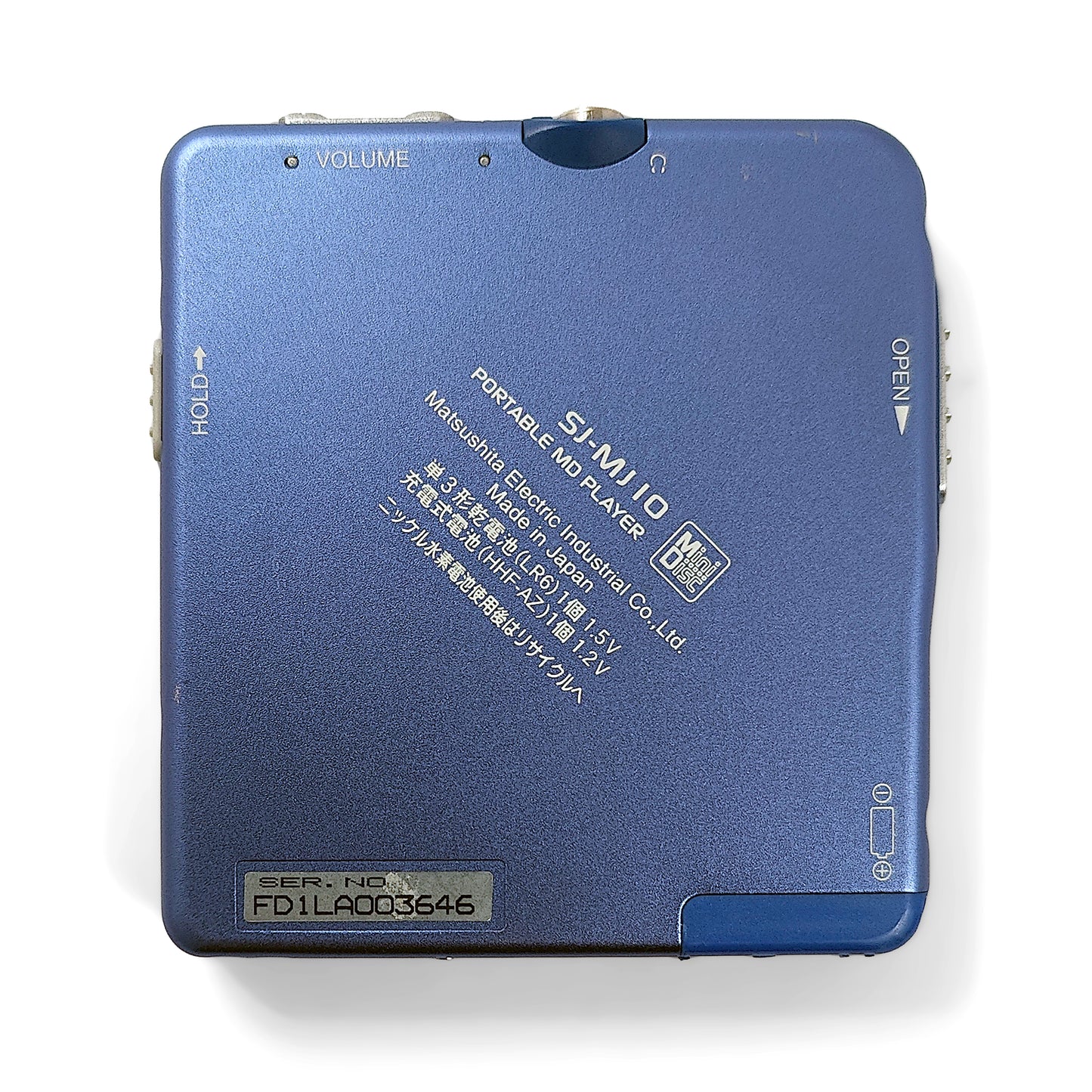 Panasonic SJ-MJ10 MiniDisc Player
