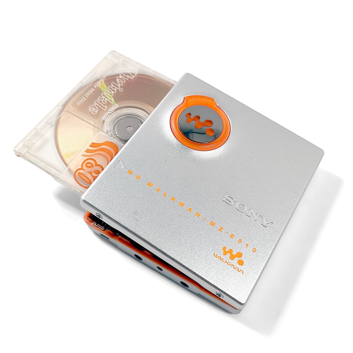 Sony MZ-E510 MiniDisc Player Bundle