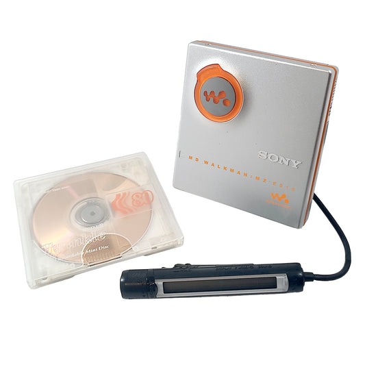 Sony MZ-E510 MiniDisc Player Bundle