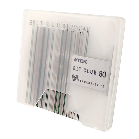 TDK Bit Club Bar Code 80 Minute MiniDisc
