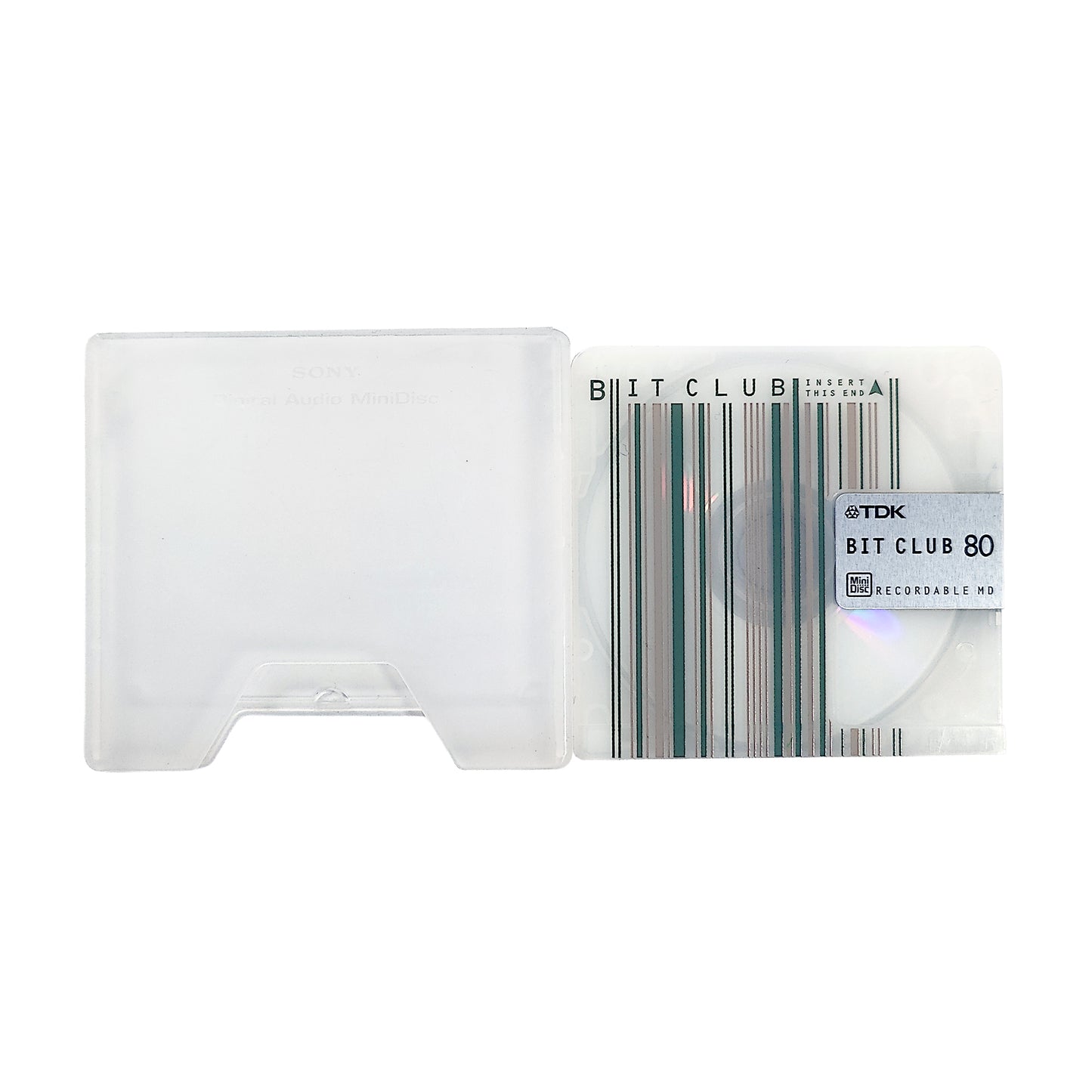 TDK Bit Club Bar Code 80 Minute MiniDisc