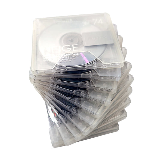 Sony Neige 74 Minute MiniDisc 10 Pack