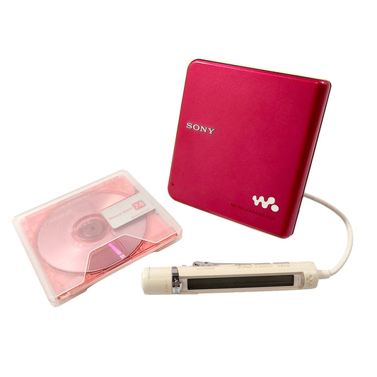 Sony MZ-E630 MiniDisc Player Bundle