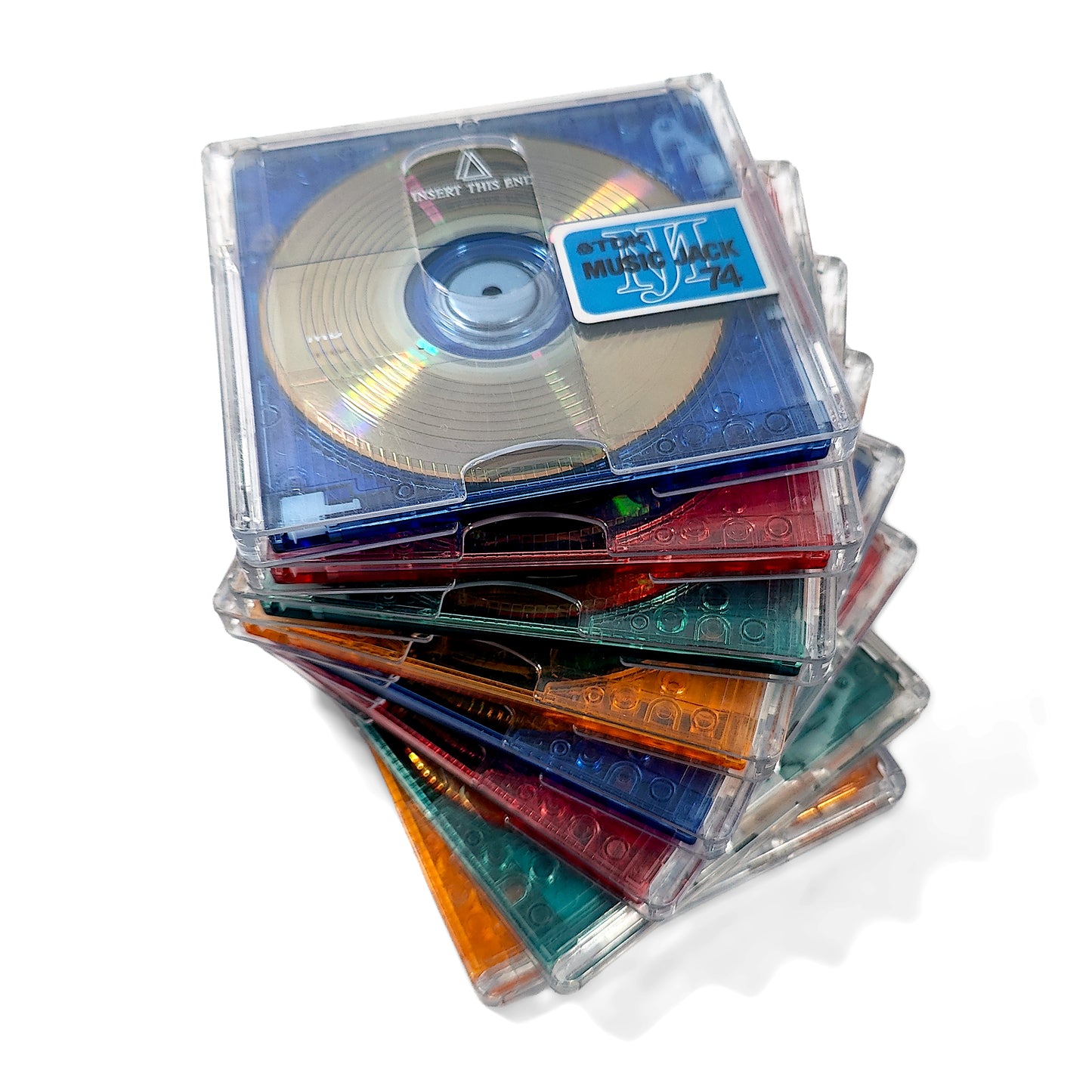 TDK Music Jack 74 Minute MiniDisc 8 Pack