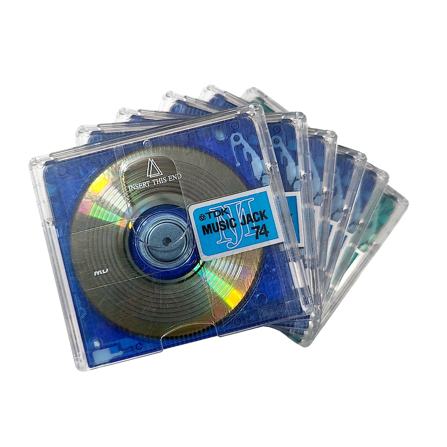 TDK Music Jack 74 Minute MiniDisc 6 Pack