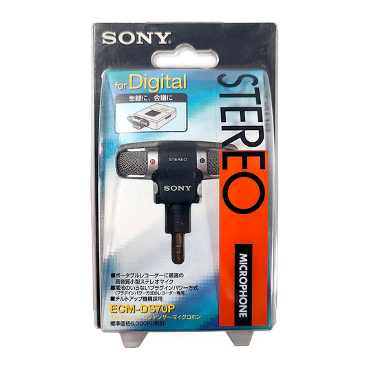 Sony ECM-DS70P Electret Condenser Microphone