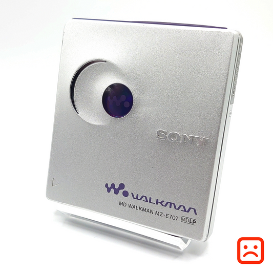 Sony MZ-E707 MiniDisc Player Silver